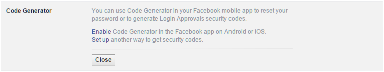 How to Use Facebook Code Generator for iPhone, iPad or Android 