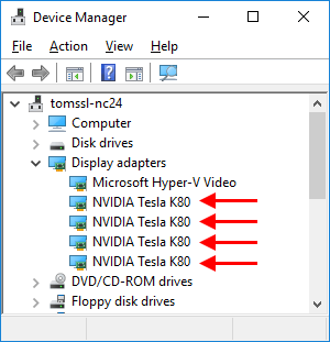Multiple GPUs in Device Manager