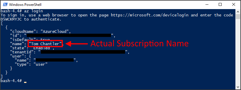 Learning the Azure CLI with Docker