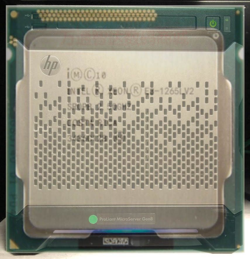 Upgrading the CPU on an HP MicroServer Gen8