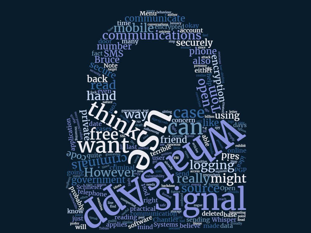 Should you be using WhatsApp or Signal to communicate securely on your mobile?